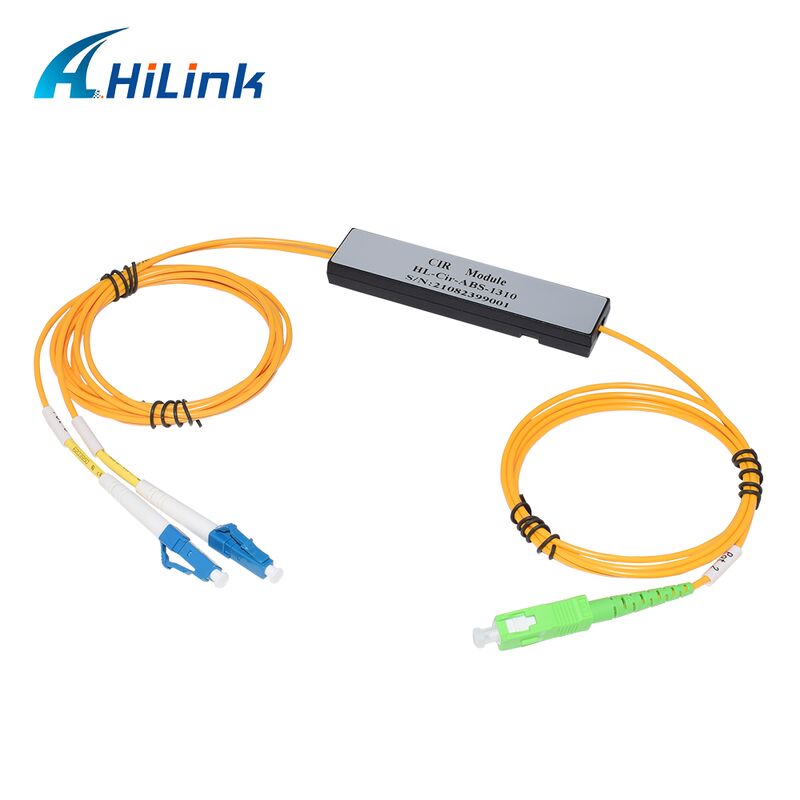 HL-Cir-1310 Bộ chia 3 cổng Cổng1&Cổng3-LC/UPC Cổng2-SC/APC 1310nm/1550nm/1610nm Hộp ABS cho Trung tâm dữ liệu