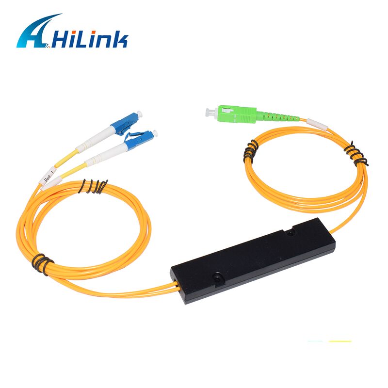 HL-Cir-1310 Bộ chia 3 cổng Cổng1&Cổng3-LC/UPC Cổng2-SC/APC 1310nm/1550nm/1610nm Hộp ABS cho Trung tâm dữ liệu