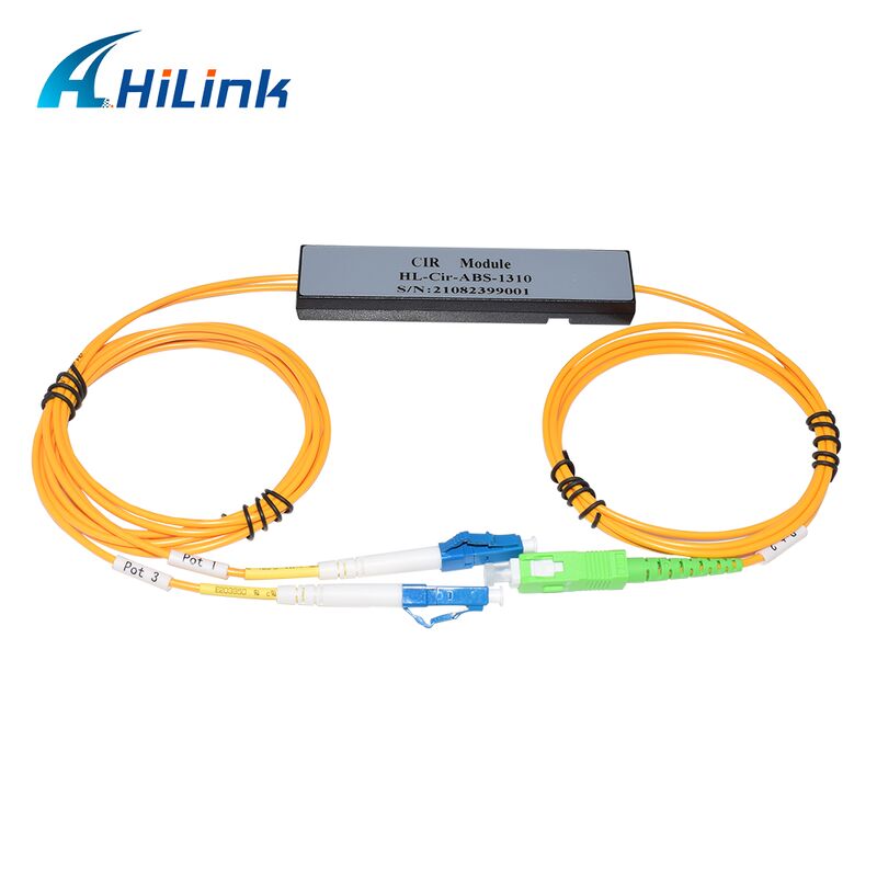 HL-Cir-1310 Bộ chia 3 cổng Cổng1&Cổng3-LC/UPC Cổng2-SC/APC 1310nm/1550nm/1610nm Hộp ABS cho Trung tâm dữ liệu