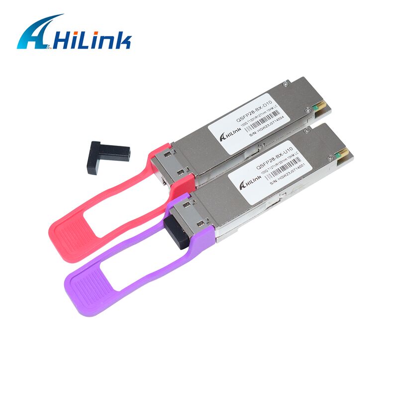 Module thu phát quang Hilink HL-QSFP28-100G-UD-10 100Gb/s QSFP28 LR BIDI 10km Single Lambda