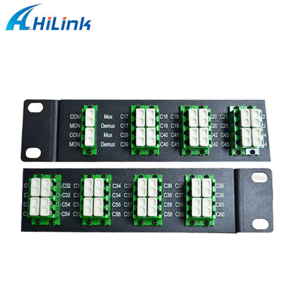 40 kênh LC / APC Mô-đun song song 100 GHz AWG DWDM Mô-đun HL-DWDM - MUX / DEMUX