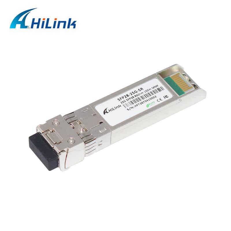 HL-SFP28-25G-SR 25G SFP28 SR Bộ thu LC kép với tốc độ dữ liệu 25Gbps Khoảng cách 100m và bước sóng 850nm