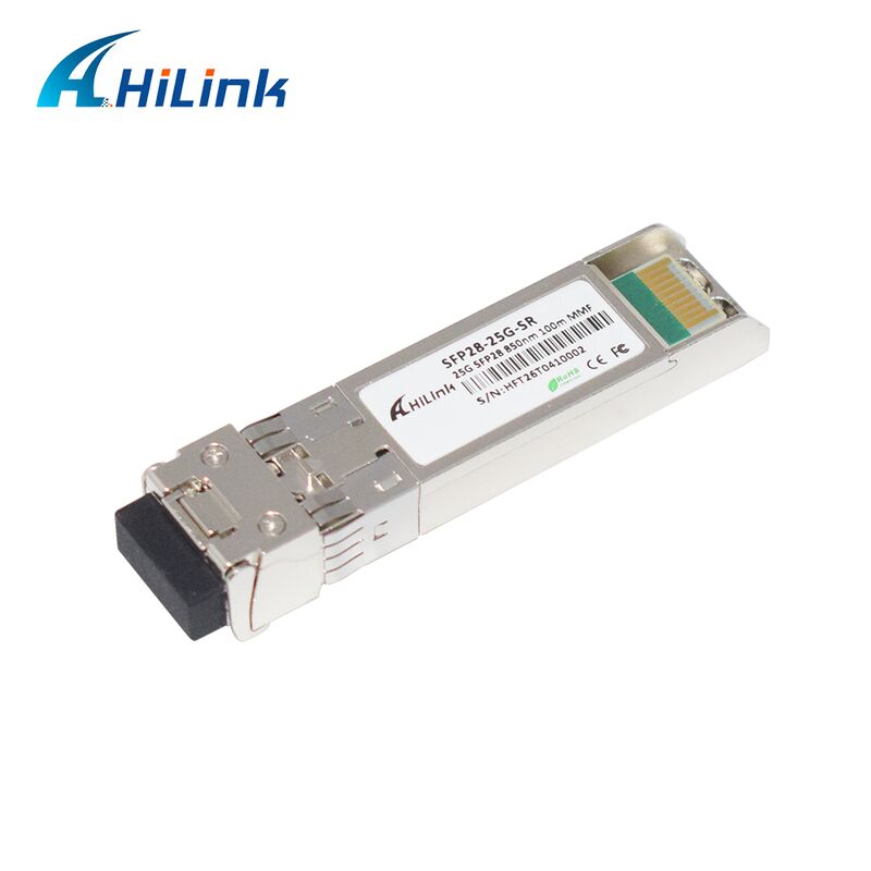 HL-SFP28-25G-SR 25G SFP28 SR Bộ thu LC kép với tốc độ dữ liệu 25Gbps Khoảng cách 100m và bước sóng 850nm