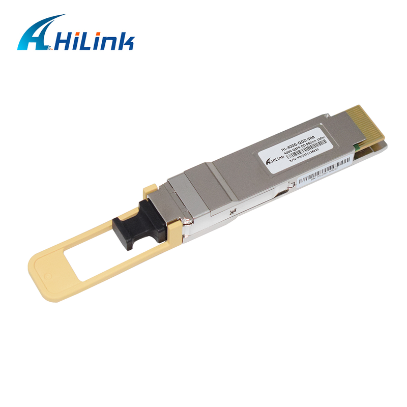 Hilink QDD-400G-SR8 QSFP-DD Transceiver 400G Data Rate 850nm Wavelength MPO-16 Connector with Diagnostic Monitoring