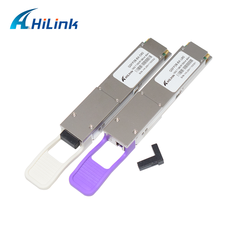 Hilink QSFP28-BX 100Gb / s 80Km BIDI Optical Transceiver Module cho truyền dữ liệu tốc độ cao