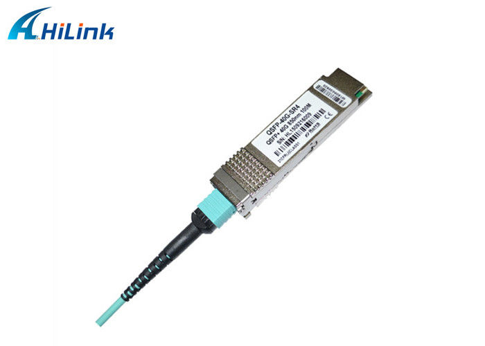 Cáp quang chủ động MTP / MPO 40G SR4 QSFP Module 3 năm Bảo hành