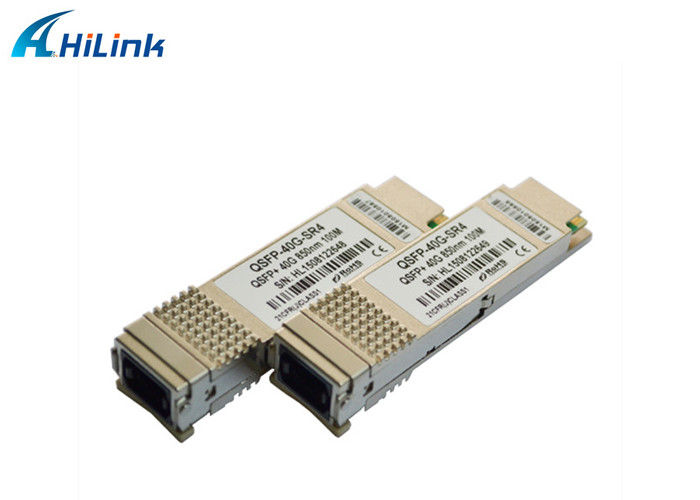 Cáp quang chủ động MTP / MPO 40G SR4 QSFP Module 3 năm Bảo hành