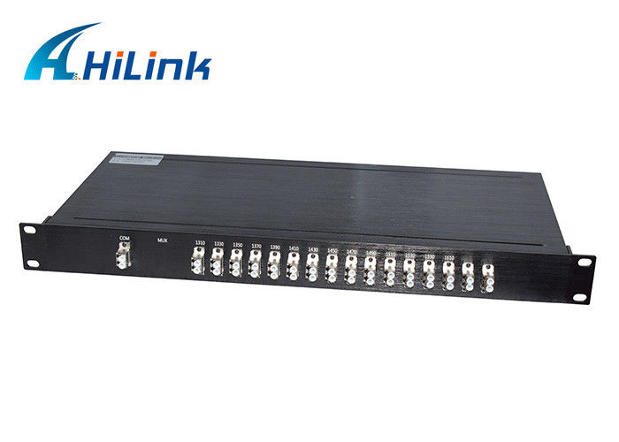 Hộp ABS Mô-đun Demux CWDM Mux Hilink 1X30CH Thiết bị WDM quang Demux PDL thấp