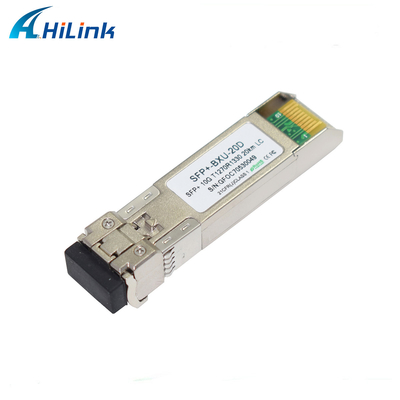 10G BIDI 20KM Bidirection SFP+ Mô-đun thu phát WDM SMF 1270nm/1330nm LC DOM