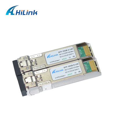 Mô-đun thu phát 10G 60KM SFP+ BIDI 60KM SFP+ 10G-ER4-60KM SMF 1270nm/1330nm