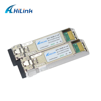 Mô-đun quang 10G WDM SFP+ STM-64 OC-192 40KM BIDI 1270nm/1330nm