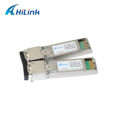 10Gb/s 100KM BiDi SFP+ Bộ thu phát 1490/1550nm Đầu nối LC mô-đun đơn DOM