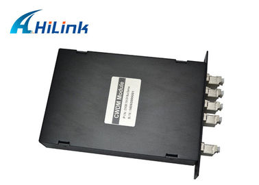 Bộ ghép kênh quang FC / SC / ST CWDM Fiber Mux LGX và bộ phân kênh tự động