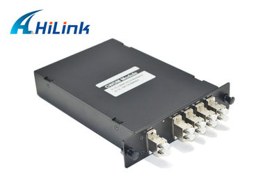 1x4 CH CWDM quang Mux Demux Duplex / Single Fiber Thiết kế nhỏ gọn được thiết kế