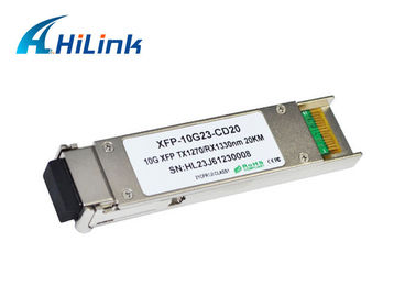 Bộ thu phát quang đơn XFP Gigabit Ethernet -14dBm Độ nhạy của máy thu