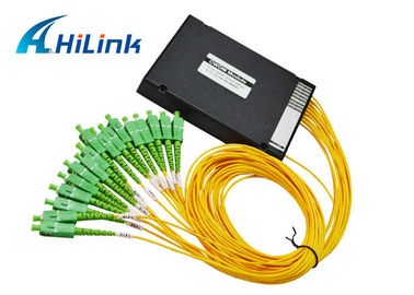 1260nm - 1610nm CWDM Mux Demux Module , 16 Channel CWDM Filter SC / APC