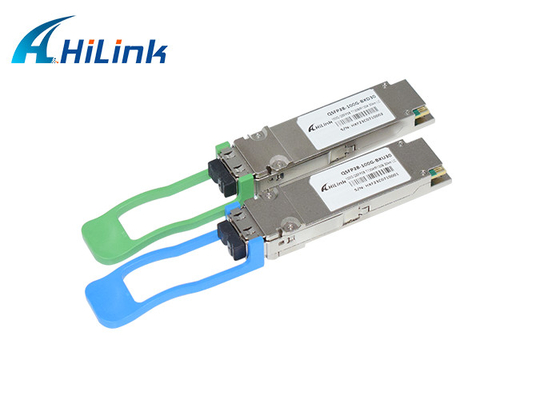 100Gb/s QSFP28 ER 30KM BIDI Bộ thu phát quang Lambda đơn QSFP28-100G-BXU30/QSFP28-100G-BXD30
