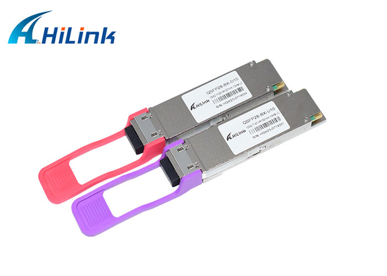 100G QSFP28 PAM4 10km LR BIDI Bộ thu phát quang Simplex LC 1271/1331nm SMF DOM