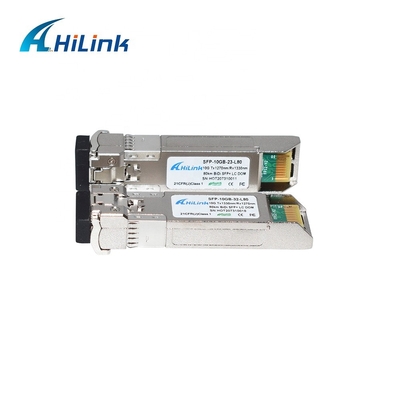 10GBASE BIDI 1490/1550nm SFP + 10G Ethernet Fiber Optical Transceiver đơn SFP + BIDI 10G 80KM