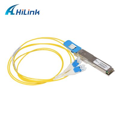 100G Ethernet DWDM QSFP28 80KM 100G Dual SFP Transceiver CS Connector DOM