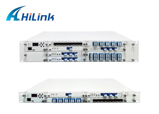 Bộ chia EDFA OLP OEO R / B AWG CWDM OTN WDM Managed Chassis