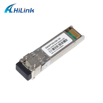 100KM DWDM DWSFP10G SFP + Mô-đun thu phát C60 1529,55nm 100km LC DOM
