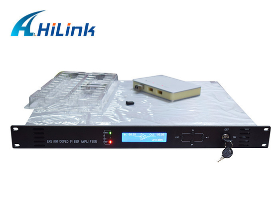 Bộ khuếch đại quang sợi quang DWDM Booster 1U 19 '' 1550nm EDFA C Band