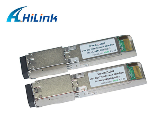 Mô-đun thu phát WDM 1550nm SFP + 1.5W DDM 10G Sợi đơn XFP LC