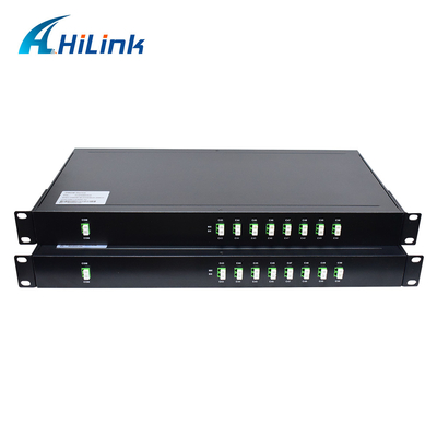 Mô-đun Demux 2x8ch DWDM Mux Thấp PDL 19 inch 1U Giá treo LC APC