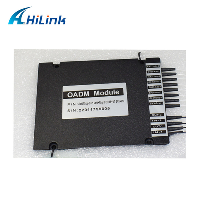 Mô-đun sợi quang kép 1CH DWDM OADM với giao diện SC / APC